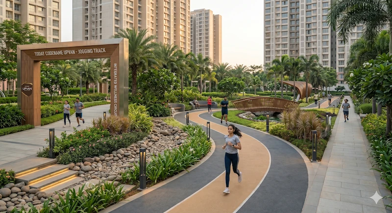 Today Upvan Jogging Track